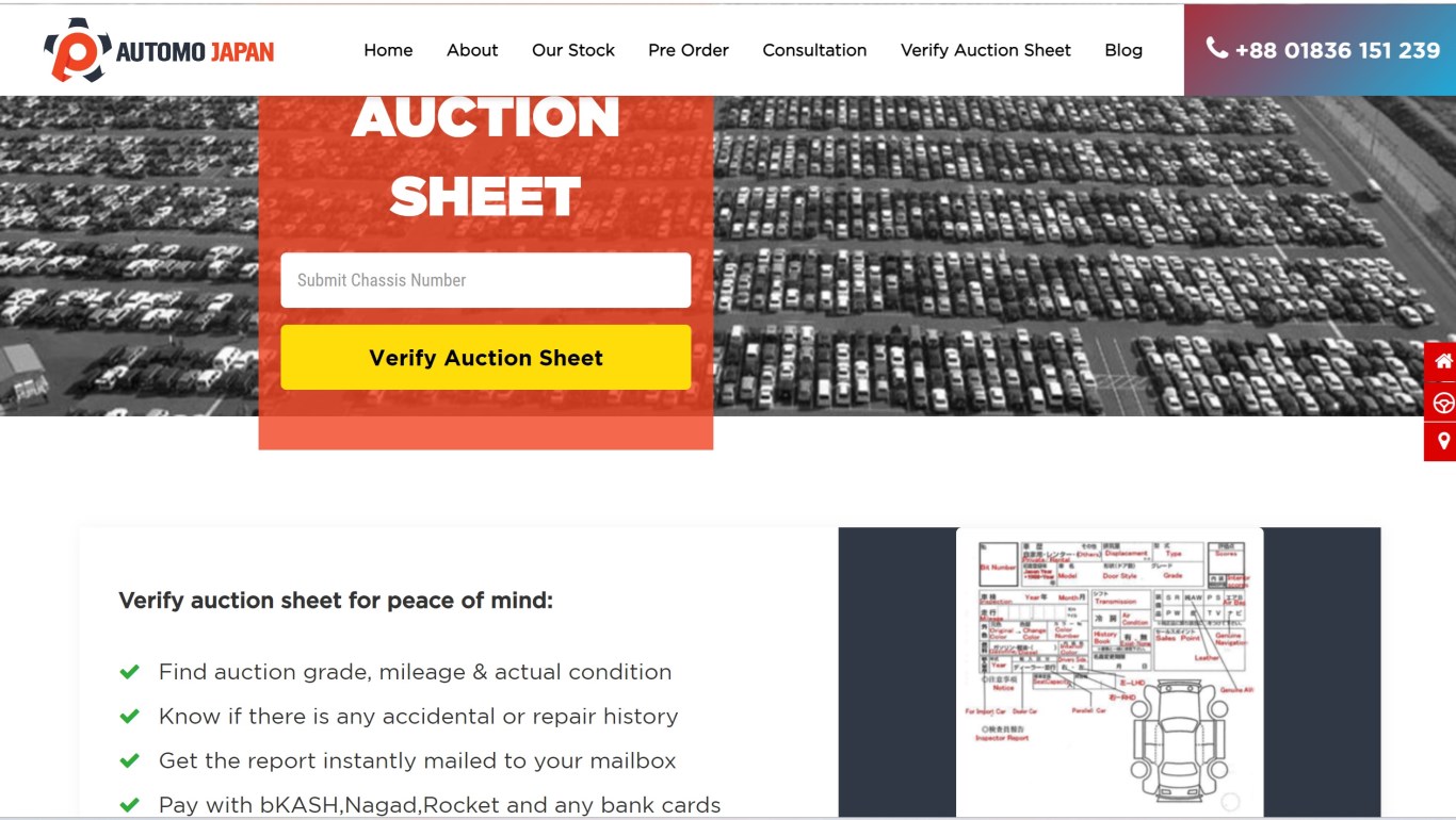 The Vital Role of Auction Sheet Verification in Bangladeshi Reconditioned Car Market