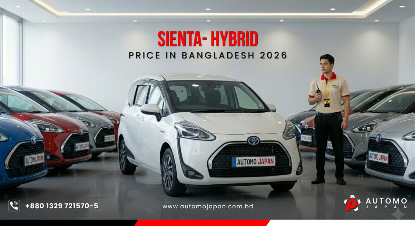 Toyota Sienta Hybrid Price in Bangladesh 2026 | Import Cost & Buying Guide